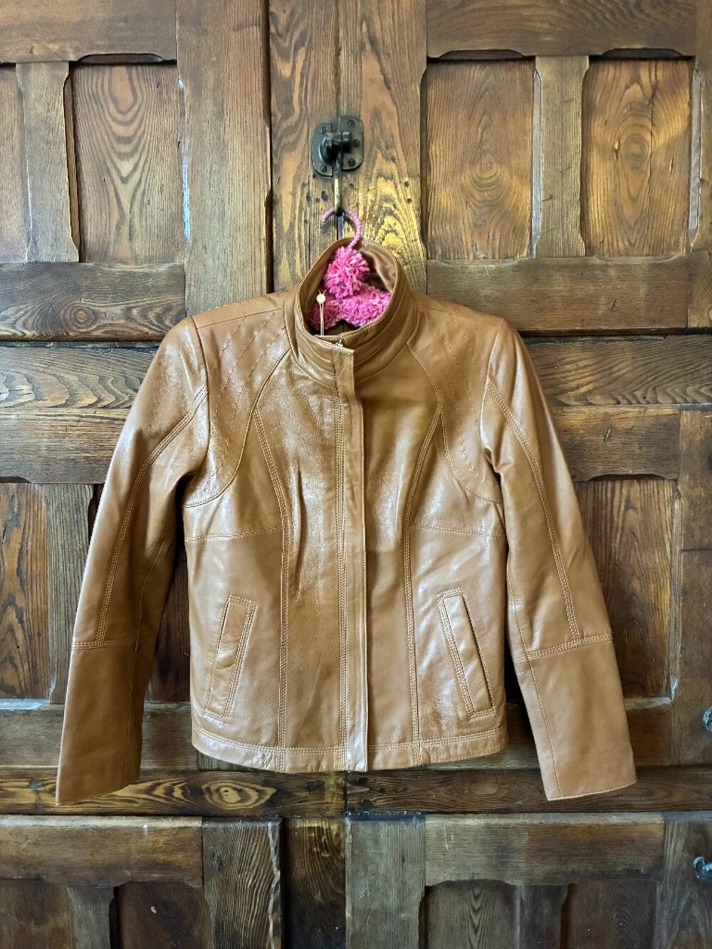 Quince Leather Jacket XS